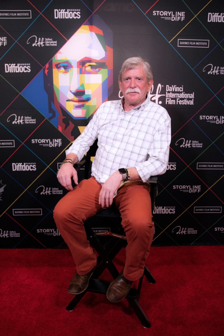 A photo of Marc on the red carpet.