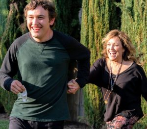 A photo of Tamara and Harry.