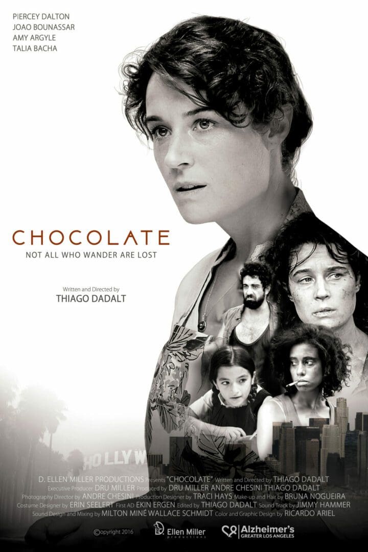 A photo of a poster for the film Chocolate.