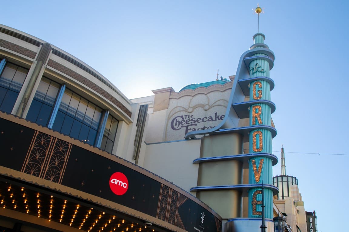 A photo of the first theater the film Beyond was screened.