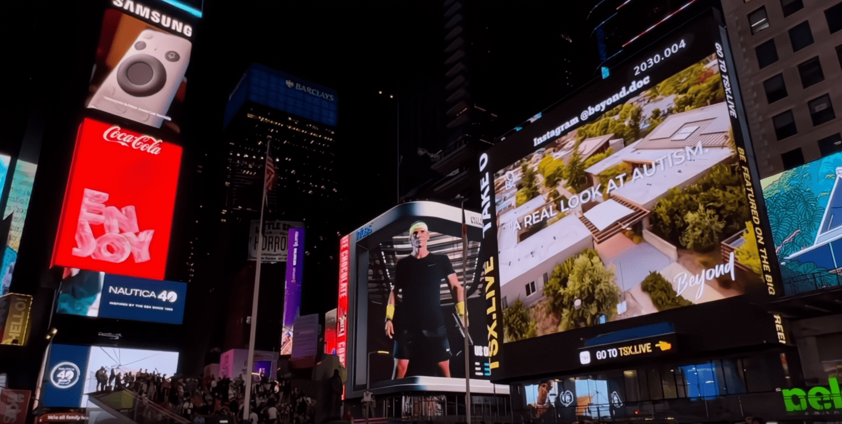 Beyond in Times Square